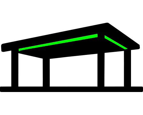 Patio covers and awnings illustration